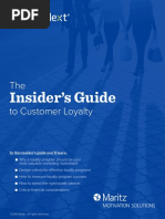 The Insider Guide To Customer Loyalty