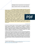 Schultz, Wolfram (2011) : Posibles Vulnerabilidades de Los Mecanismos Neuronales de Recompensa, Riesgo y Decisión Frente A Las Drogas Adictivas