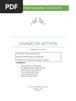 Lavado de Activos