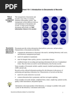 Content Sheet 16-1: Introduction To Documents & Records: Information Whenever It Is Needed