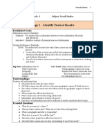 Stage 1 - Identify Desired Results: Grade: 4 Subject: Social Studies