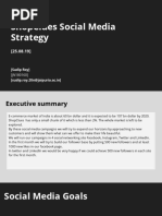 Social Media Strategy