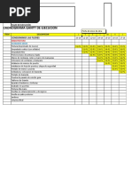 Sectorizacion en Project