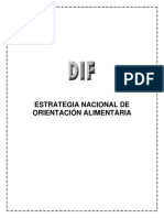 Nutrición DIF