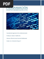 Resumen Programacionorientadaaobjetos