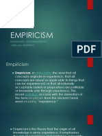 EMPIRICISM