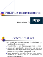 Politica de Distributie