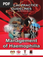 CPG Management of Haemophilia 20191024 PDF