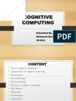 Cognitive Computing 1 1