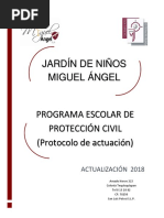 Protocolo de Actuación 2018