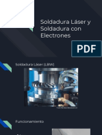 Soldadura Láser y Soldadura Con Electrones