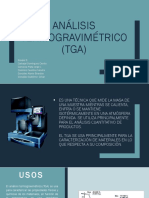 Analisis Termogravimetrico