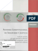 Reforma Constitucional de 2008 en Materia Penal