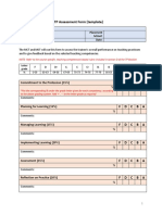 Appendix 3 MST Final TP Assessment Form (Template)