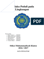 Perilaku Peduli Pada Lingkungan