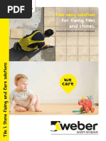 Tile Fixing and Care Solution Brochure WEB - New