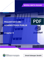 Pengantar Ilmu Administrasi Publik Modul 9 PDF