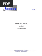 Gas Holdup Tool User Guide