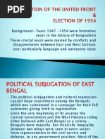 Formation of The United Front