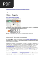 Efecto Doppler