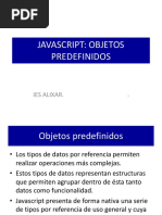 UD3 Objetos Predefinidos Javascript