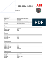 1SDA066472R1 Moe e xt2 xt4 220 250v Ac DC X Rem Cont