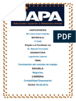 Tarea 5 de Legislacion Laboral