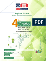 Registro Segundo Ciclo 4 Cuarto Academico PDF