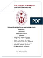 Laboratorio 8 de Química 2