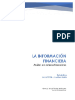 La Informacion Financiera Ensayo