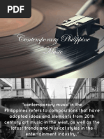 Contemporary Philippine Music2019