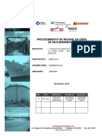 Procedimiento de Resane en Obra