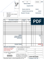 Grand Total Amount Chargeable:: Cash Received