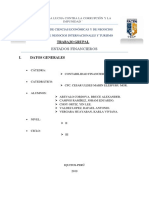 Contabilidad Financiera - ESTADOS FINANCIEROS