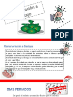 Remuneración Destajo