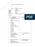 Resume Asuhan Keperawatan Syok Hipovolemi