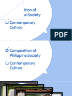 Composition of Philippine Society