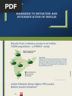Barriers To Insulin Initiation & Intensification