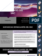 Sustancias Estimulantes Del SNC