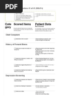 Focused Exam - Depression - Completed - Shadow Health