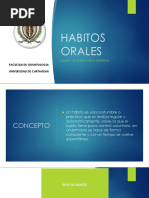 Hábitos Orales