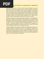 Ideas Principales de Teoria de La Personalidad y Aprendizaje Albert Bandura