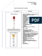 Tubos para Muestra de Sangre