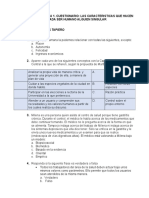 CUESTIONARIO Las Características Que Hacen de Cada Ser Humano Alguien Singular