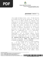 El Fallo de La Justicia en El Caso de Alberto Samid