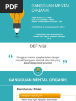 F0 - Gangguan Mental Organik