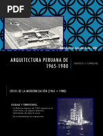 Arquitectura Peruana de 1965-1980