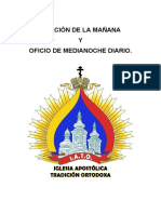 Oración de La Mañana y Oficio de Medianoche Diario