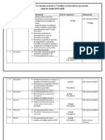 Planul Managerial Al Comisiei Metodice Consiliere Și Dezvoltare Personală