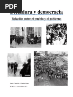 Dictadura y Democracia - Relación Entre El Pueblo y El Gobierno - Última Dictadura en Uruguay